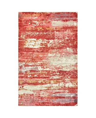 Jhb Design Creation CRE04 Pink 6' x 9' Area Rug
