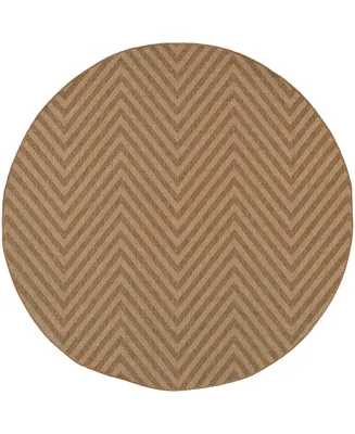 Jhb Design Magu MAG02 Tan 7'10" Round Rug