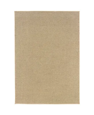 Jhb Design Magu MAG06 Sand 6'7" x 9'6" Outdoor Area Rug