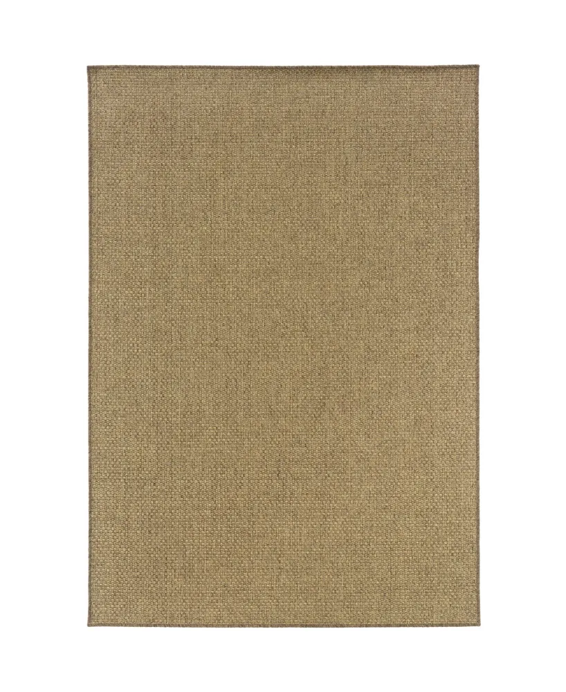 Jhb Design Magu MAG06 Tan 3'7" x 5'6" Outdoor Area Rug