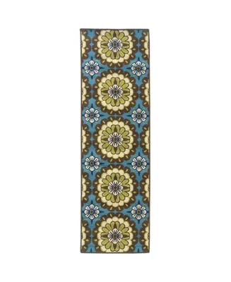 Oriental Weavers Caspian CAS10 2'3" x 7'6" Runner Rug