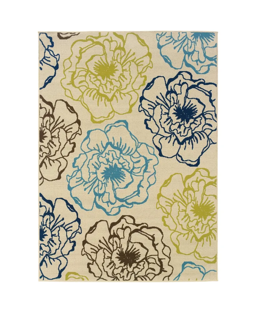 Jhb Design Bella BEL04 8'6" x 13' Outdoor Area Rug