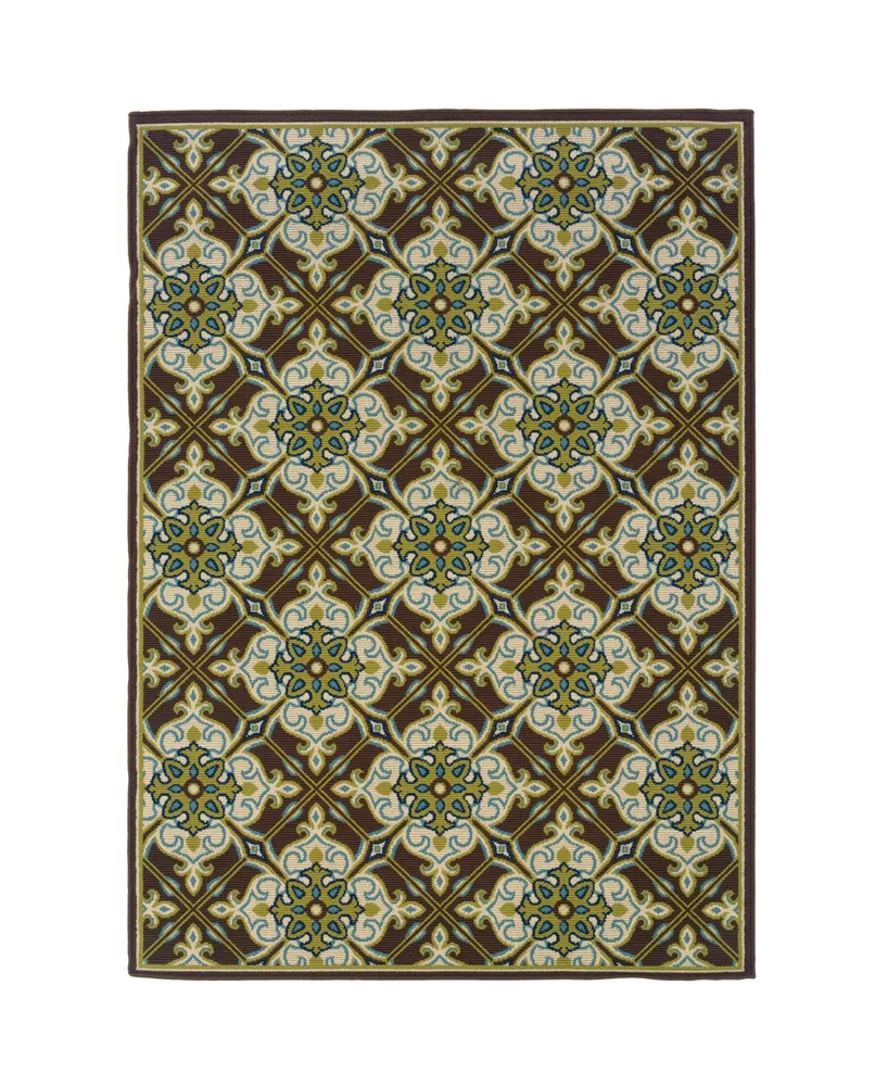 Jhb Design Bella BEL03 7'10" x 10'10" Outdoor Area Rug