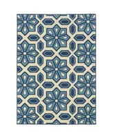 Jhb Design Bella BEL12 6'7" x 9'6" Outdoor Area Rug