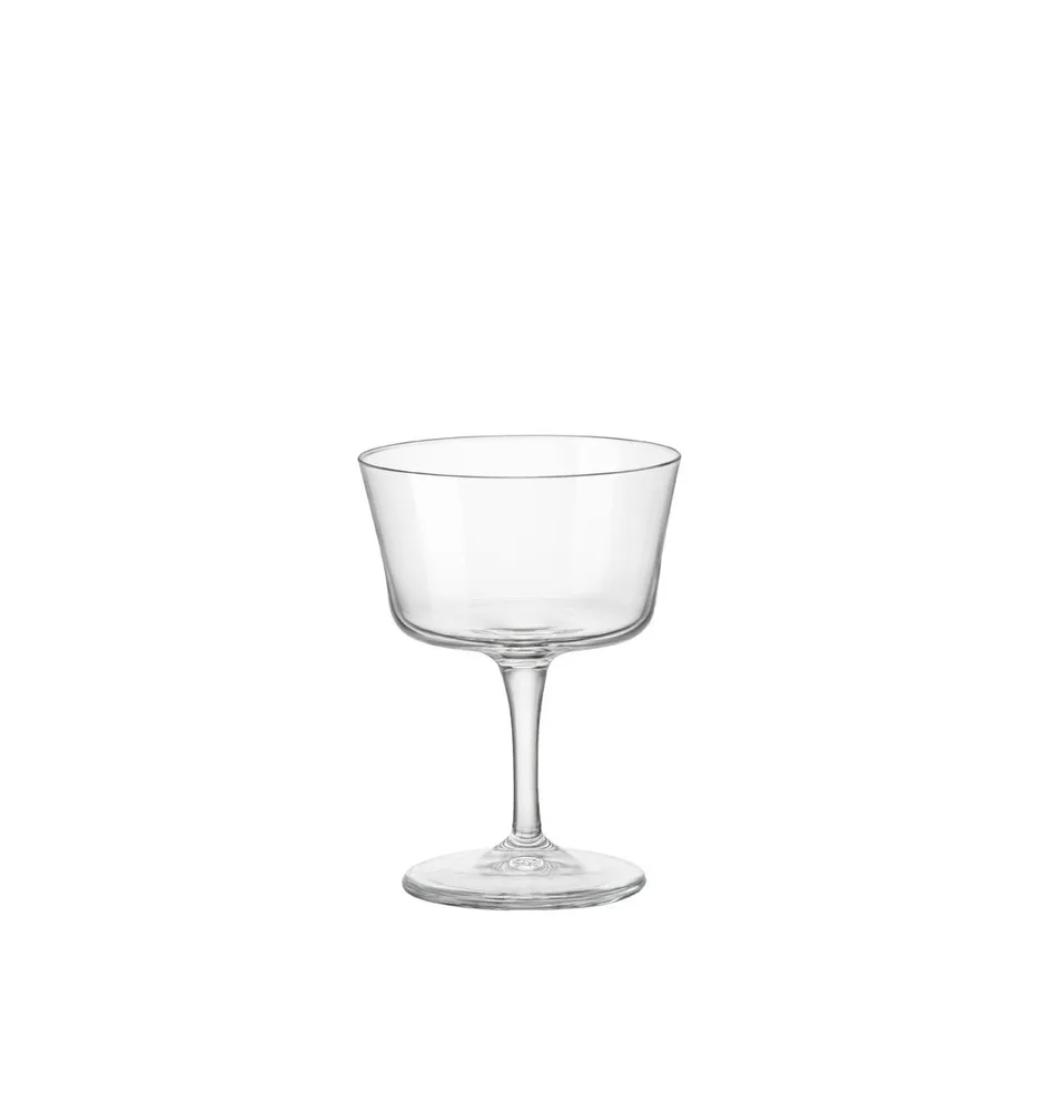 Bormioli Rocco Novocento Fizz 7.5 oz. Stemware Set of 4