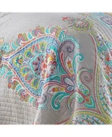 Levtex Deniza Damask Reversible Quilt Sets