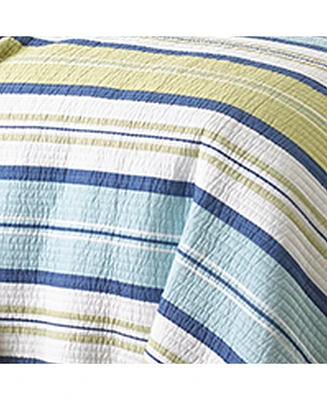Levtex Bayport Stripe Reversible 2-Pc. Quilt Set, Twin