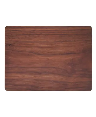 Saro Lifestyle Wood Print Placemat Set of 4