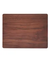 Saro Lifestyle Wood Print Placemat Set of 4