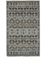 Simply Woven Roselyn R6130 Slate Area Rug