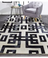 Feizy Lorrain R8568 Slate 2' x 3' Area Rug