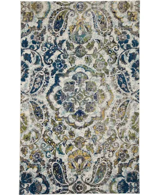 Feizy Brixton R3607 Azure 5' x 8' Area Rug