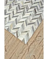 Feizy Zenna 9211R Slate 2' x 3' Area Rug