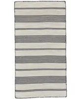 Feizy Duprine R0560 Black 2' x 3' Area Rug