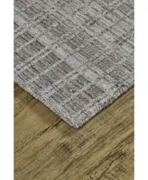 Feizy Odell R6385 Gray 3'6" x 5'6" Area Rug