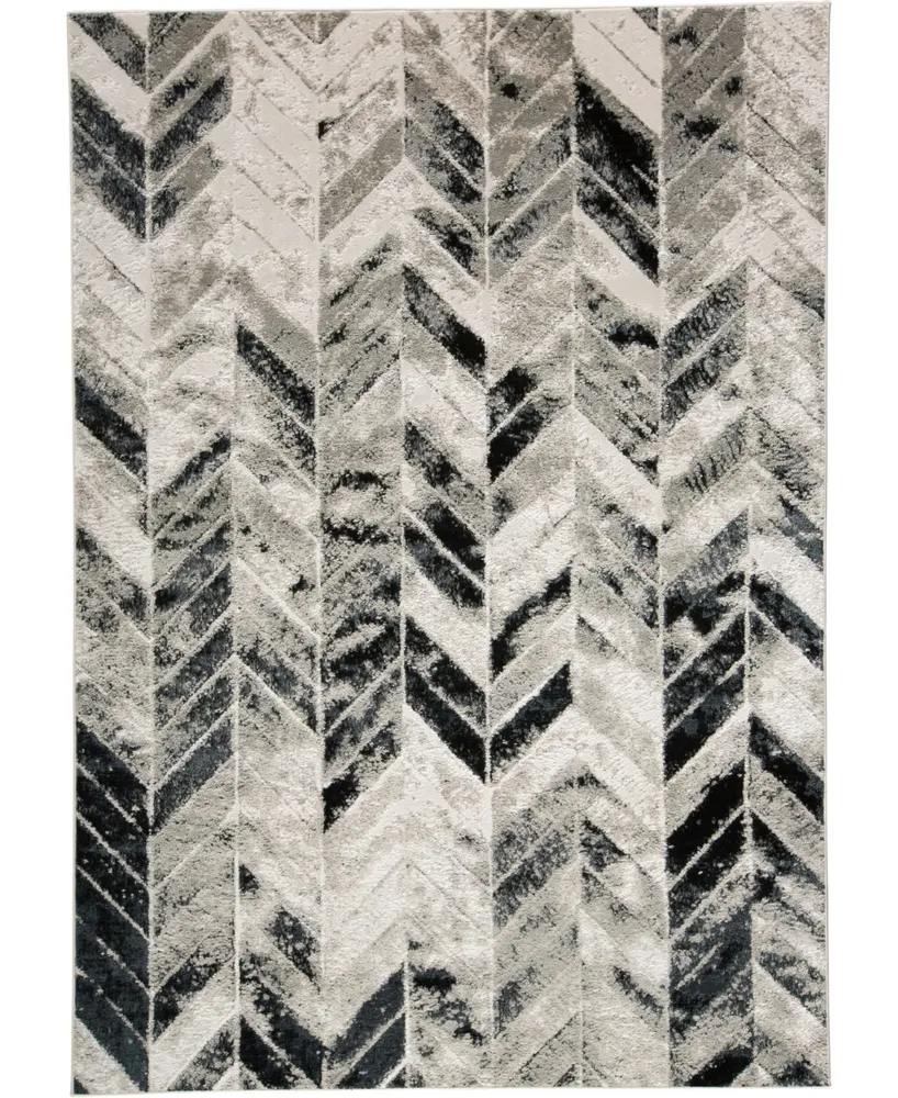 Feizy Micah R3048 Gray 8' x 11' Area Rug