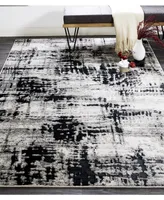 Feizy Micah R3339 Black 1'8" x 2'10" Area Rug