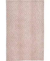 Feizy Colton R8792 Rose 3'6" x 5'6" Area Rug