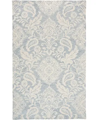 Feizy Belfort R8776 Blue 5' x 8' Area Rug