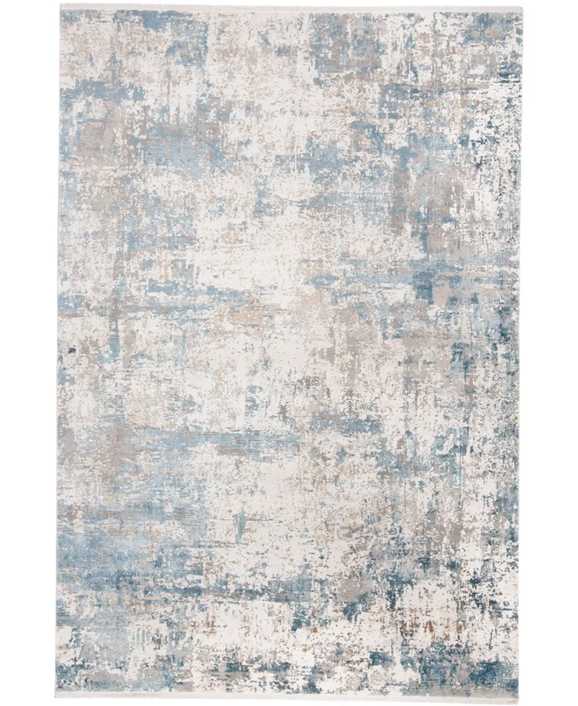 Feizy Cadiz R3891 Blue 3'1" x 5' Area Rug