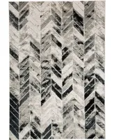 Feizy Micah R3048 Gray 6'7" x 9'6" Area Rug