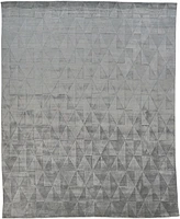 Feizy Gramercy R6335 Mist 4' x 6' Area Rug