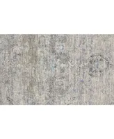 Feizy Caldwell R8805 Slate 7'6" x 9'6" Area Rug