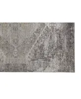 Feizy Beckett R0817 Gray 3'6" x 5'6" Area Rug