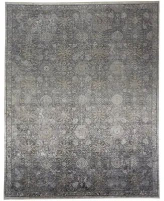 Feizy Sarrant R3965 Sand 2'8" x 12' Runner Rug