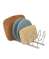 Spectrum Diversified Euro Arch Kitchen Lid Organizer For Plates