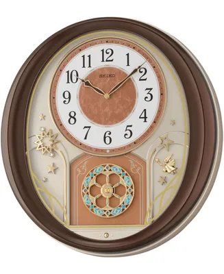 Seiko Melodies in Motion Wood-Tone Wall Clock