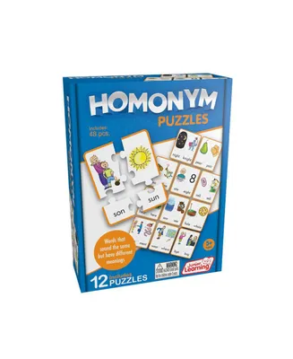 Junior Learning Homonym Learning Educational Puzzles