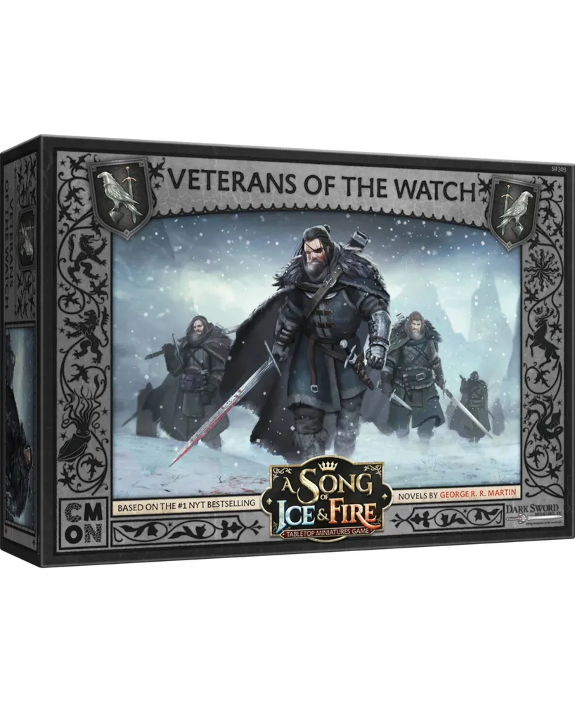 Asmodee Editions A Song of Ice Fire Tabletop Miniatures Game- Night's Watch Heroes Box 1 Expansion