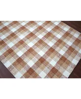 Amer Rugs Tartan Tra-10 Orange 8' x 10' Area Rug