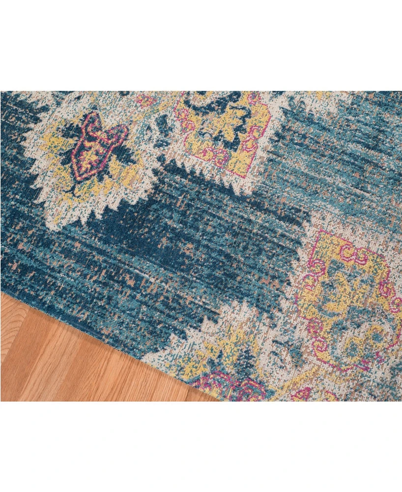 Closeout! Amer Rugs Eternal Ete- Turquoise 7'6" x 9'6" Area Rug