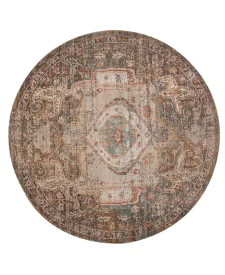 Amer Rugs Eternal Ete-11 Taupe 6'7" Round Rug