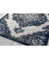 Amer Rugs Alexandria Alx- Navy 7'9" x 9'9" Area Rug