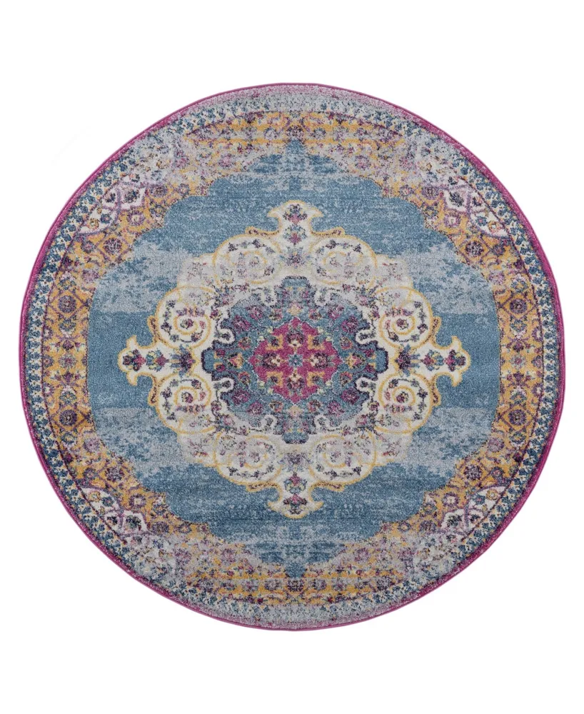 Amer Rugs Manhattan Man- 6'6" Round Rug