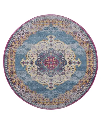 Closeout! Amer Rugs Manhattan Man- 6'6" Round Rug