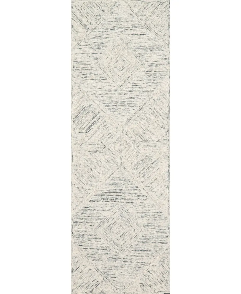 Loloi Ii Ean Ea-05 Mist 2'6" x 7'6" Runner Rug