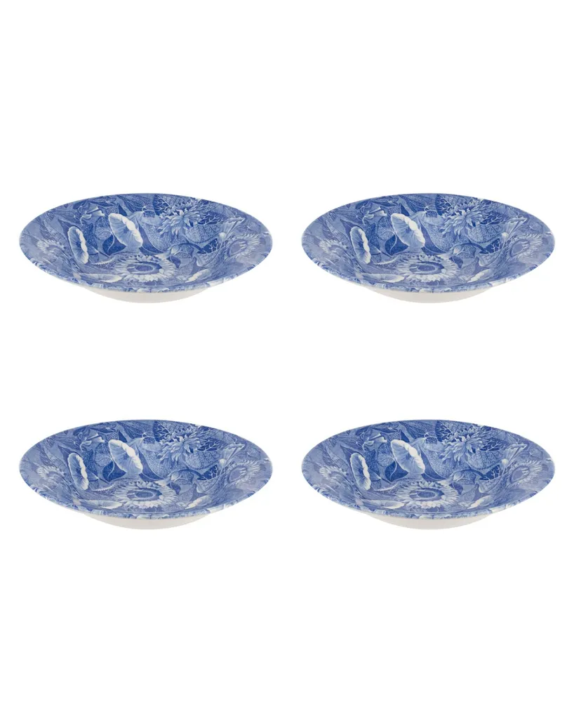 Spode Blue Room Sunflower Pasta Bowls, Set of 4