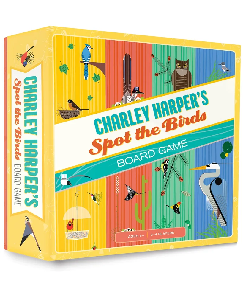 Pomegranate Communications, Inc. Charley Harper's Spot The Birds Board Game