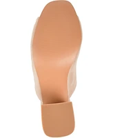 Journee Collection Women's Adelaide Block Heel Sandals