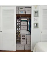 Household Essential Narrow Closet Organizer Drawers 2 Pack