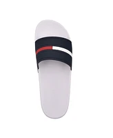 Tommy Hilfiger Men's Redder Flag Logo Pool Slide Sandals