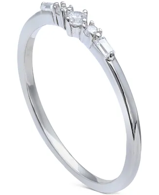Giani Bernini Cubic Zirconia Stacking Ring Sterling Silver, Created for Macy's