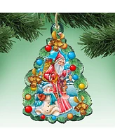 Designocracy Christmas Arrival Wooden Decor
