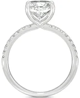 Charles & Colvard Moissanite Engagement Ring (2-5/8 ct. t.w. Dew) 14k White Gold