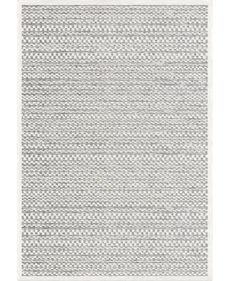 Closeout! Edgewater Living Bourne Aegean Gray 5'2" x 7'6" Outdoor Area Rug