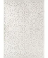 Edgewater Living Bourne Blur Damask Neutral Rug